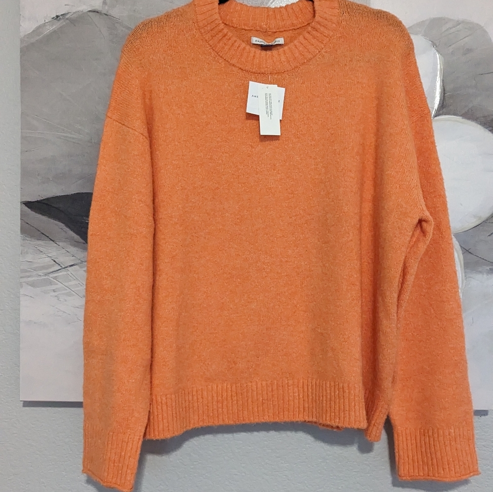 American Eagle Super Soft Roll Sleeve Sweater Size Large Nwt ❤️